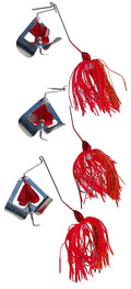3/8 Oz. Turbo Buzz Bait (Color:  Red)