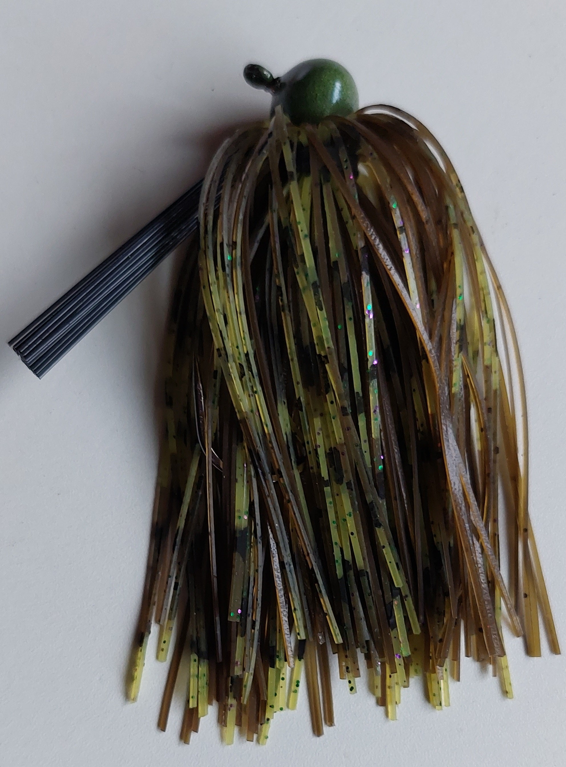 Football Head Jig (Color:  Creek Craw)