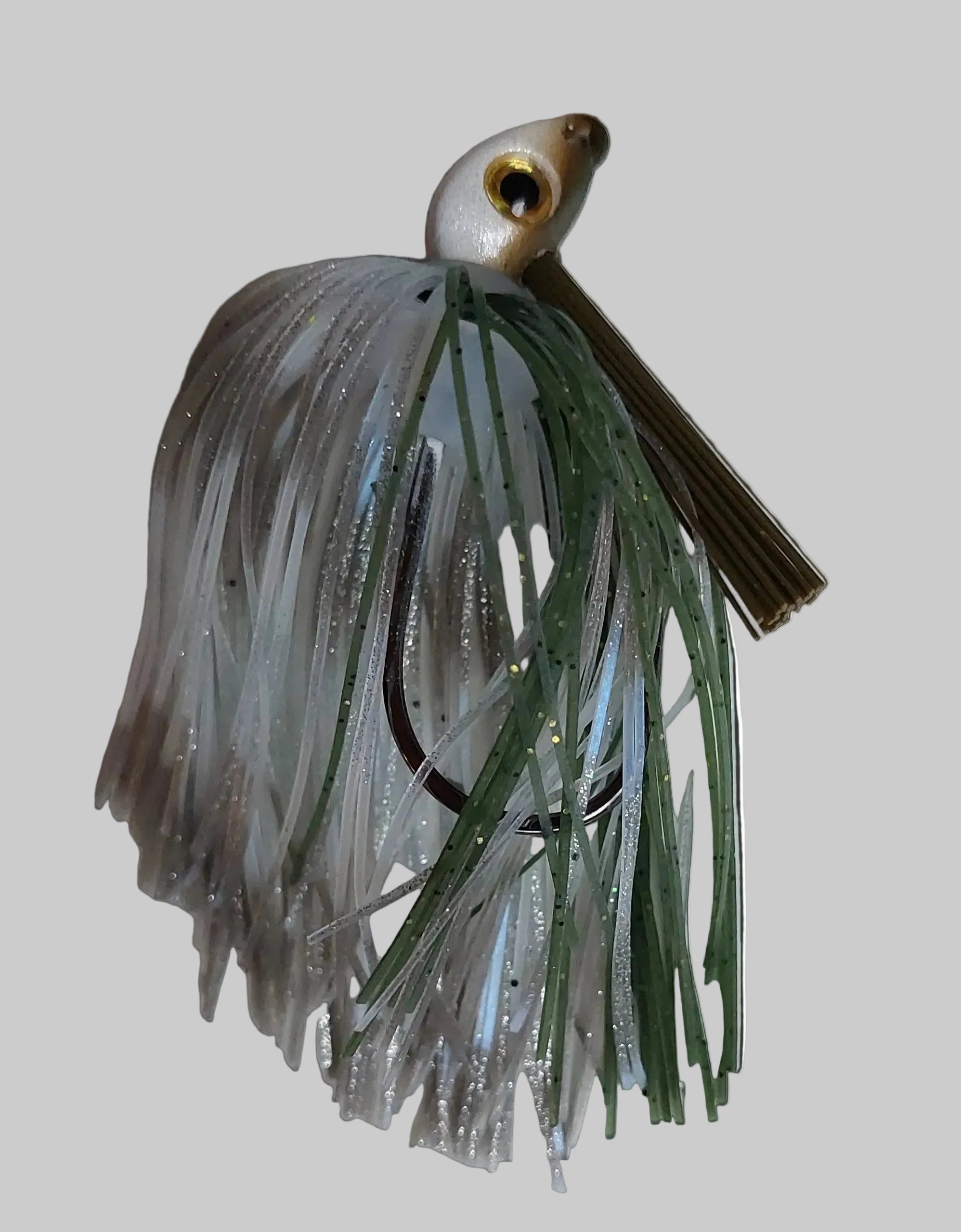 Shades of Green and Silver, Weedless 3/8 oz.