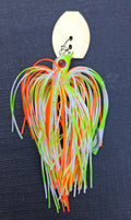 3/8 Oz. Chatter Bait (Color:  SEMO Slaw) Gold Bladed